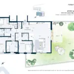 תכנית דירה - דירת גן מספר 1 | מגרש 325 | דגם 1 D