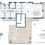 תכנית דירה - פנטהואוז מספר 8 | מגרש 325 | דגם 8 A