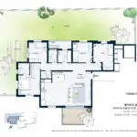 תכנית דירה - דירת גן מספר 1 | מגרש 326 | דגם 1B