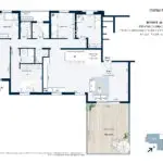 תכנית דירה - דירת גג מספר 7 | מגרש 326 | דגם B7