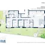 תכנית דירה - דירת גן מספר 1 | מגרש 330 | דגם 1 F