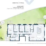תכנית דירה - דירת גן מספר 2 | מגרש 330 | דגם 2 F